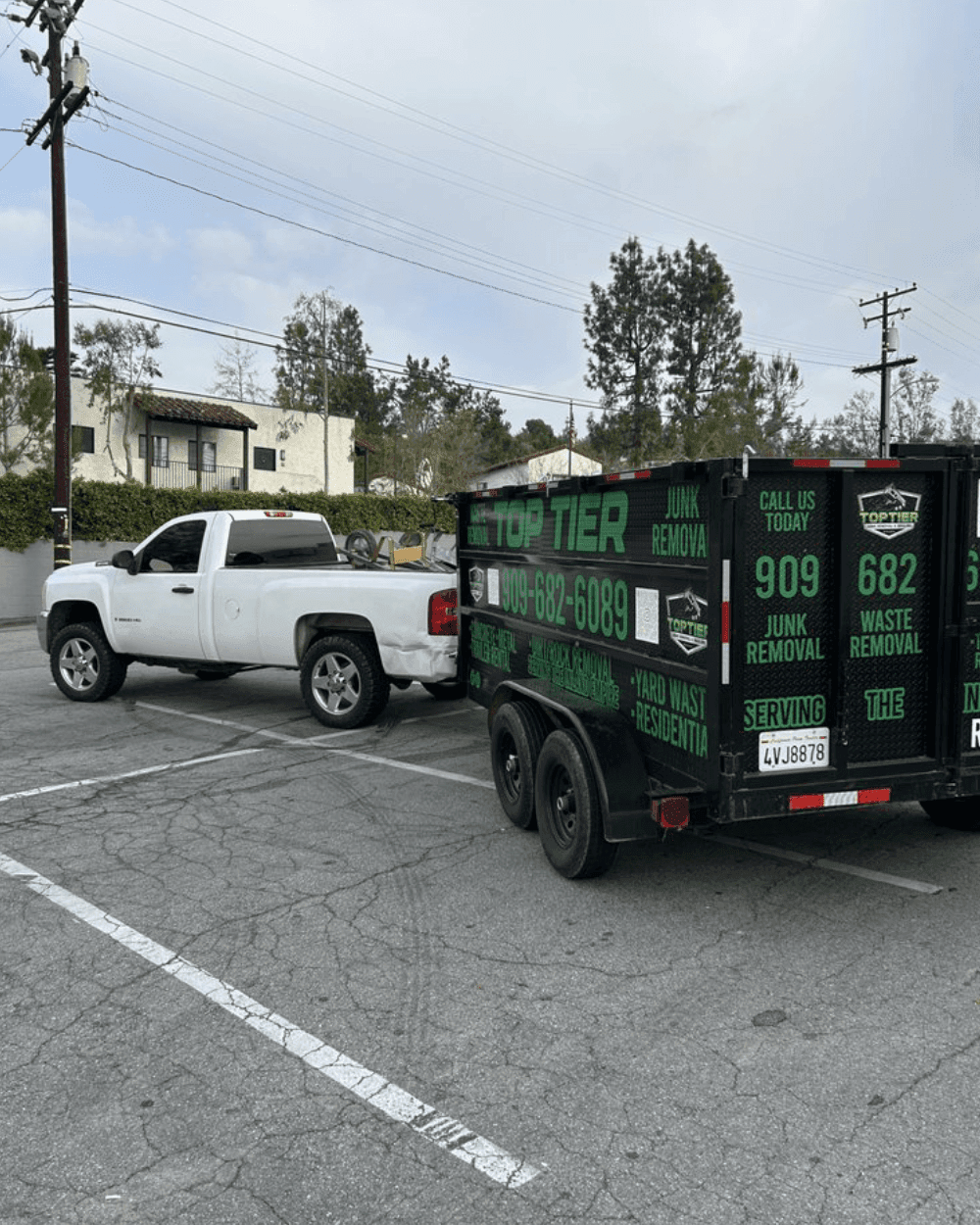 Full-service junk removal—loading, hauling, and responsible disposal