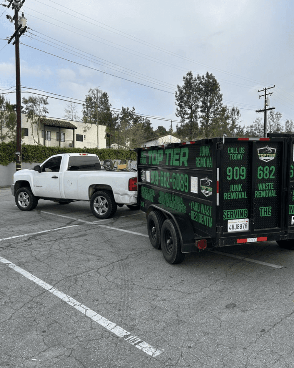 Full-service junk removal—loading, hauling, and responsible disposal